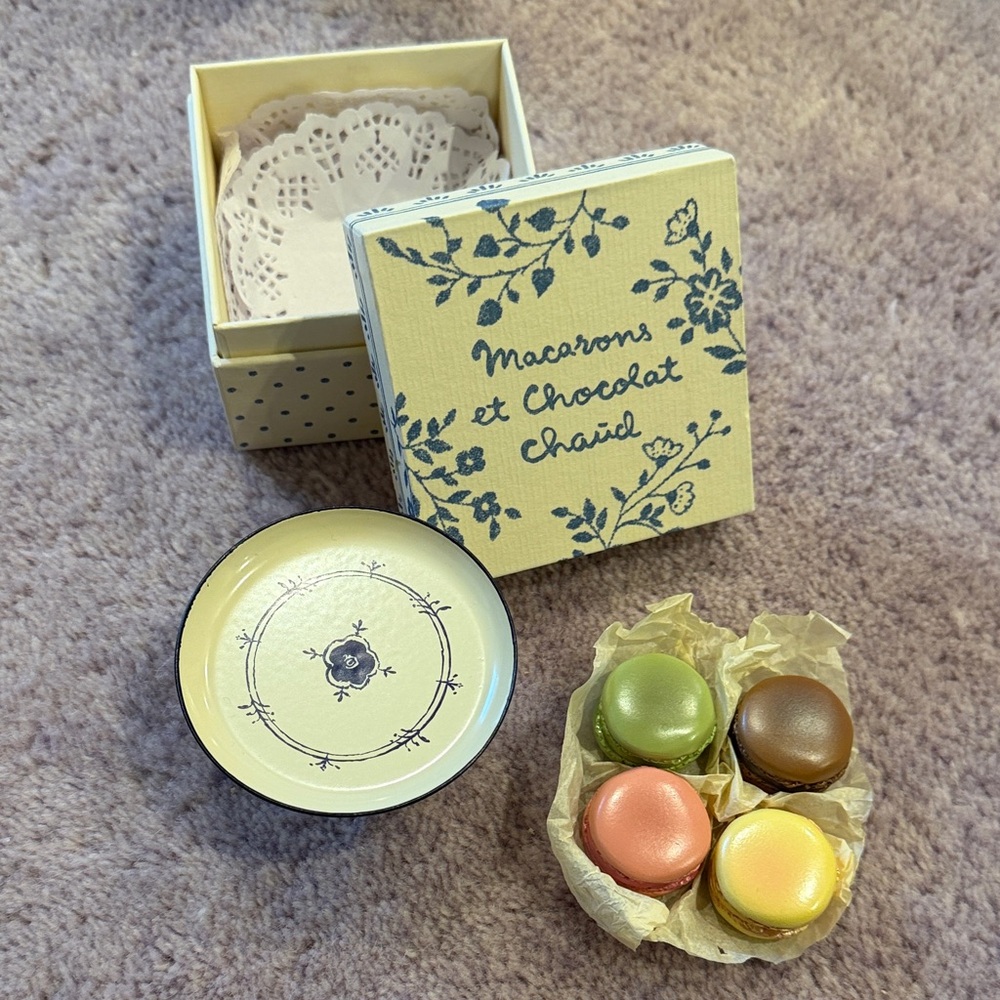 Maileg Macarons et chocolat chaud
